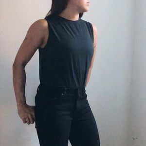 Lululemon Black Brunswick Muscle Tank 4